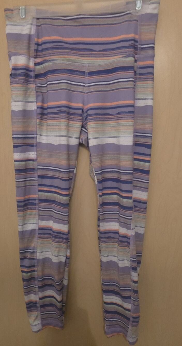 Columbia Size M Womens Multicolor Stretch Pull On Athletic Training Leggings